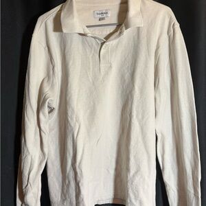 Goodfellow & Co Men's Off-White Polo Shirt